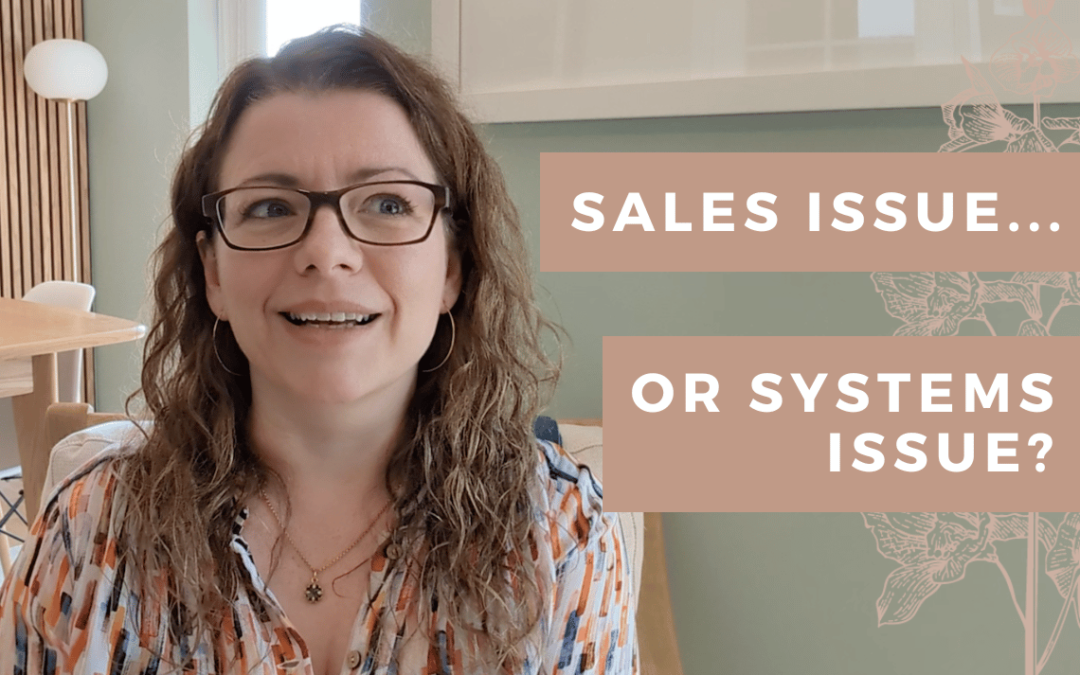 Stuck In Business? Is It A Sales Or Systems Issue? (How To Tell)