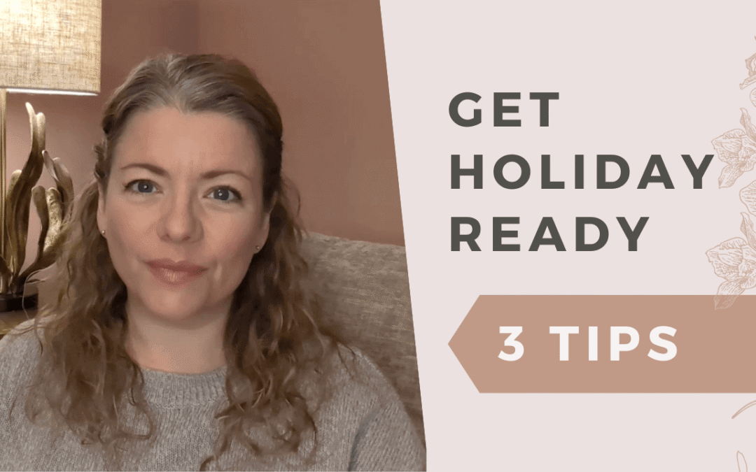 Get ready for the Holidays: Part 1, Streamline tasks
